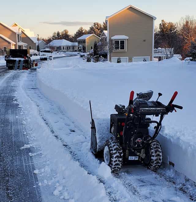 Snow Plowing Services