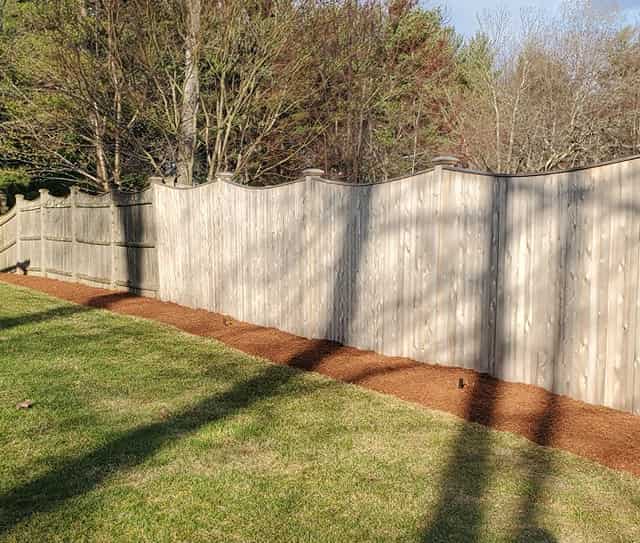 Wooden Fence installation